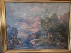 Antique Grand Canyon of Arizona from Hermit Rim Road