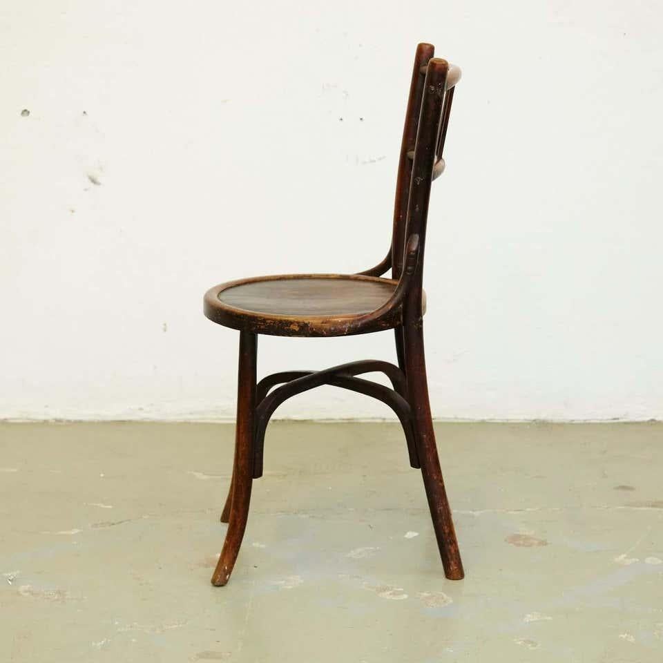 German After Thonet Wood Chair For Sale