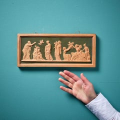 After Thorvaldsen ‘Ages of Love’ Antique Terracotta Plaque