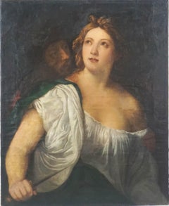 Early 19th Century Study of Titian's "Lucretia and her Husband Lucius"
