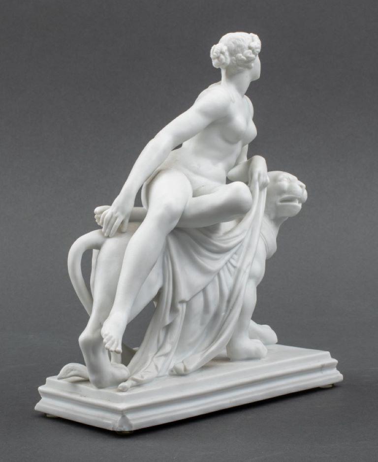 19th Century After v. Dannecker, Ariadne & the Panther, Parian For Sale