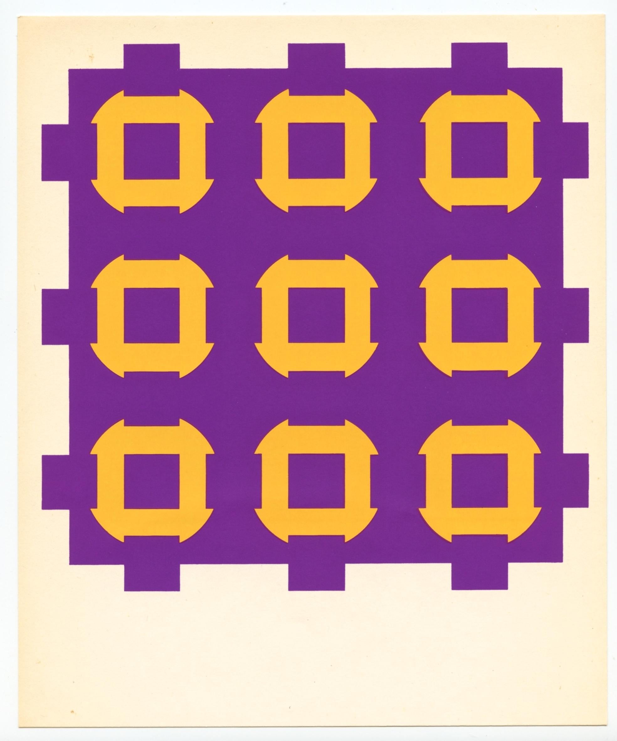 "Sérigraphie "Procion - Print de (After) Victor Vasarely
