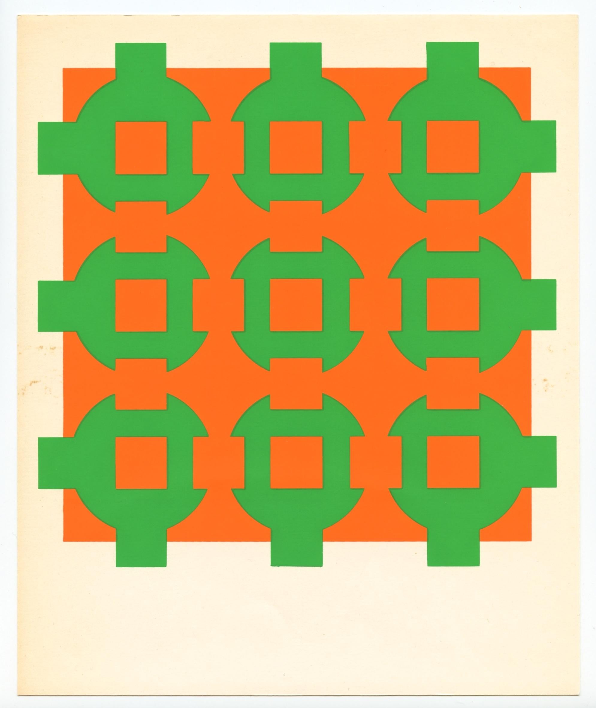 "Procion" serigraph - Print by (After) Victor Vasarely