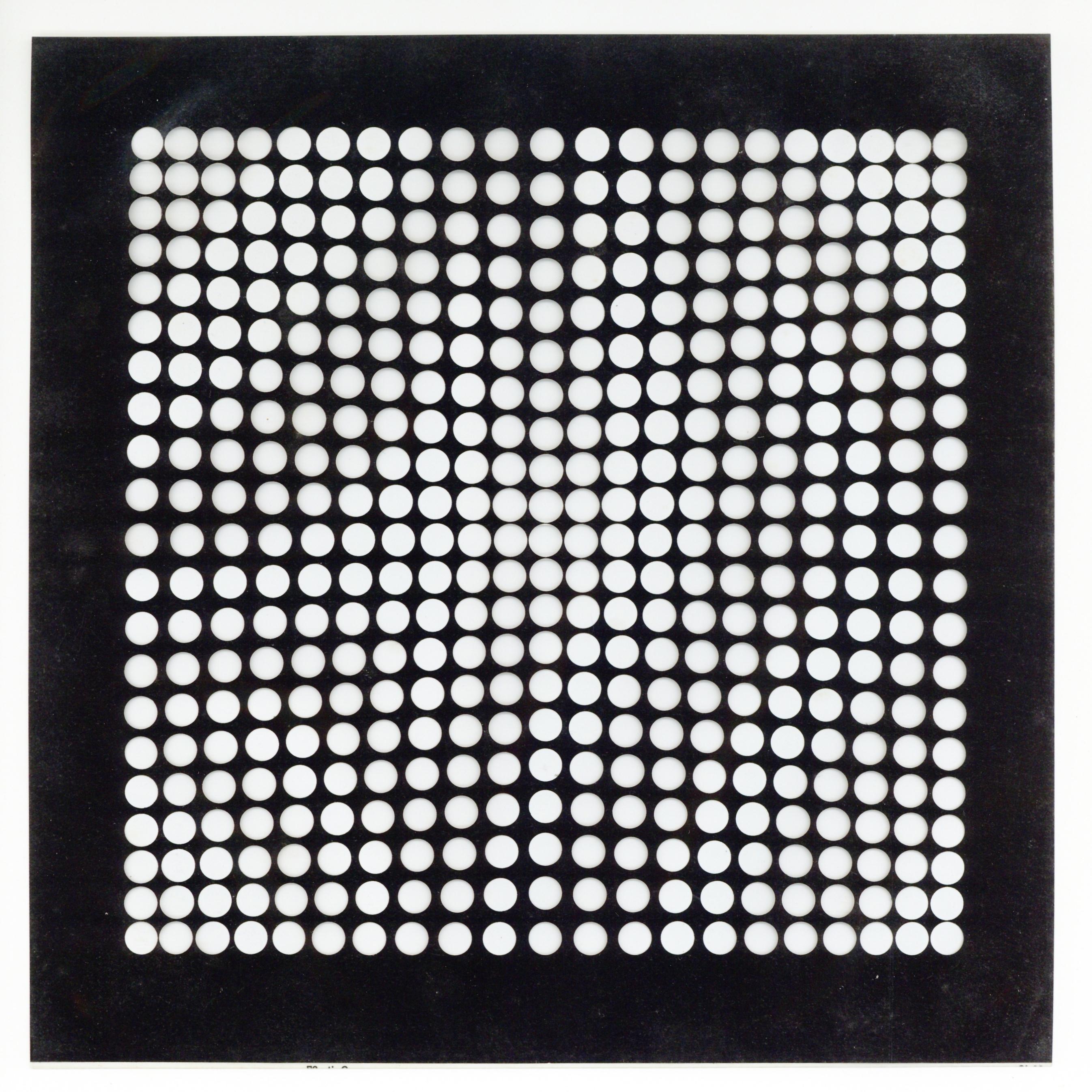 Screenprint on plastic film - Print by (After) Victor Vasarely