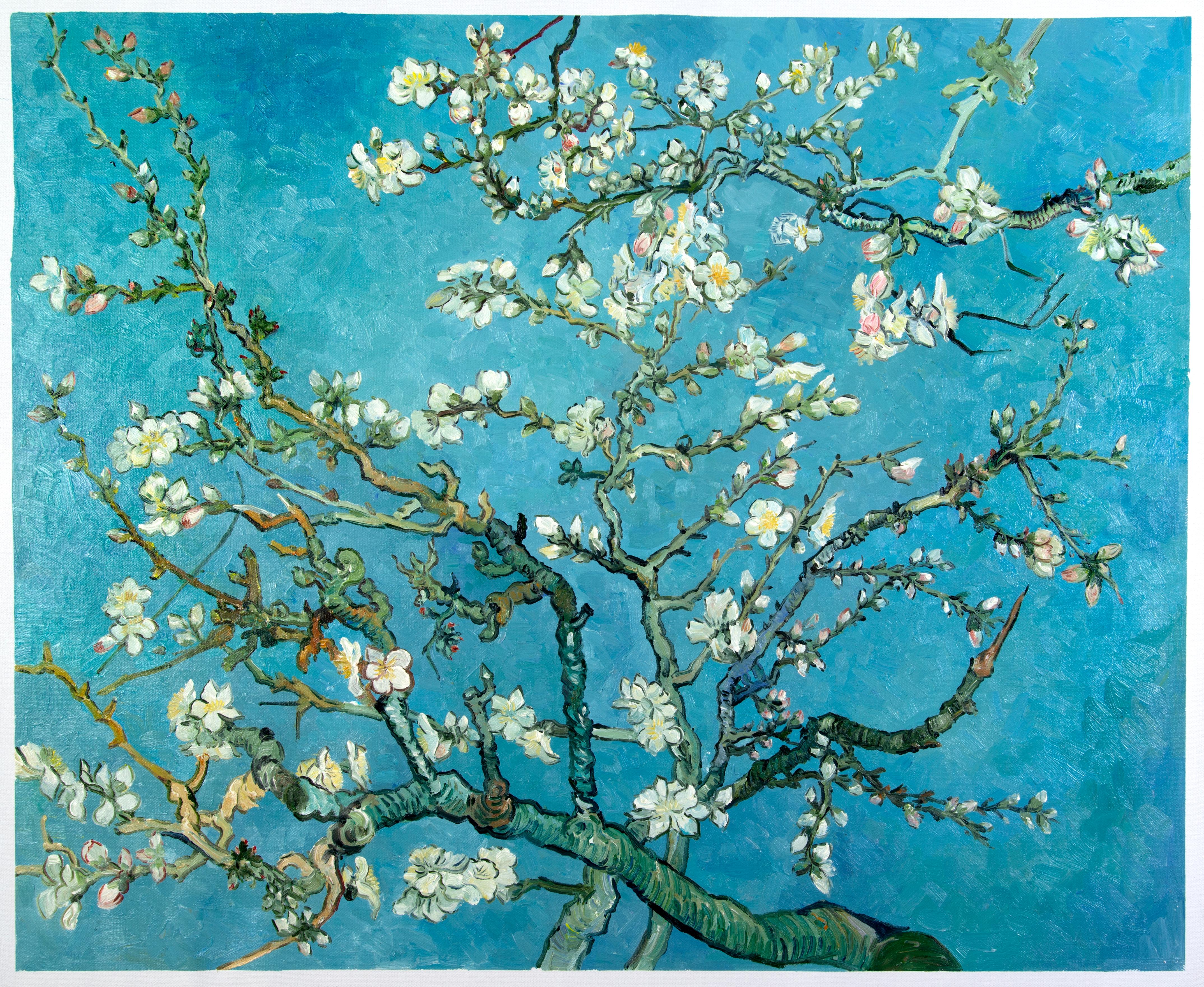 van gogh painting blossom