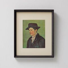 Vincent van Gogh Framed Portrait Print of Armand Roulin, Editions du Chêne, 1947