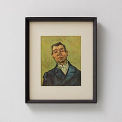 Vincent van Gogh Ritratto di Joseph-Michel Ginoux incorniciato, circa 1947