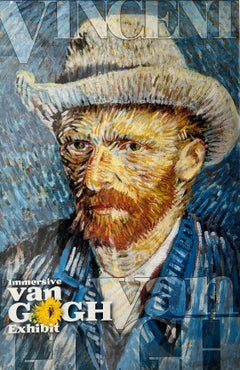 Vincent Van Gogh Immersive Exhibition Original Poster , Framed