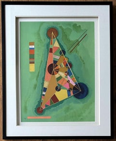 Composition - Lithograph Signed in the Plate - Framed