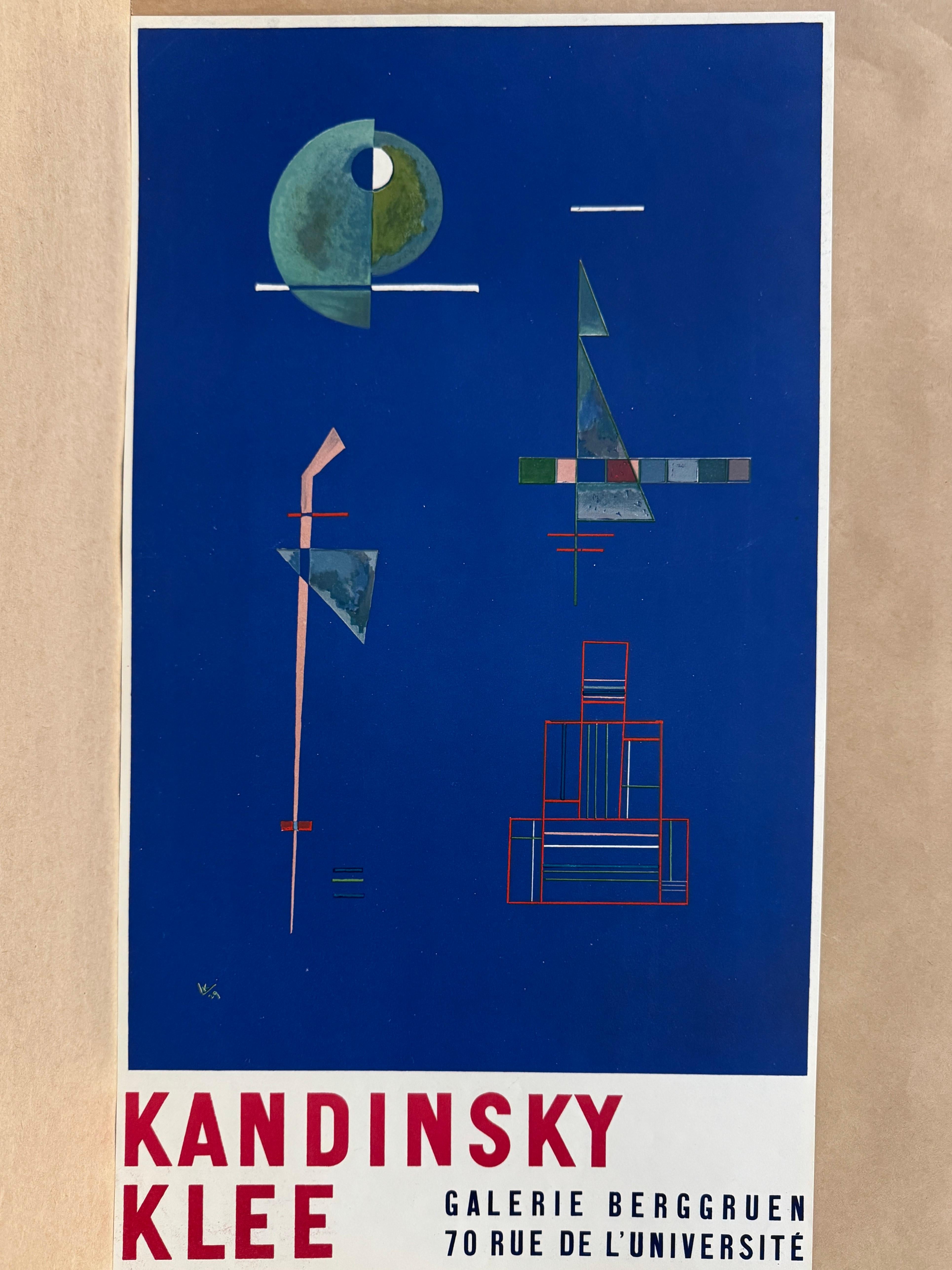 Artistics : Wassily Kandinsky

Moyen : Affiche lithographique originale, 1959

Dimensions : 25 x 14 in / 64 x 35.5 cm

Papier affiche classique - Parfait état A+

Cette affiche lithographique originale a été imprimée en 1959 pour promouvoir la