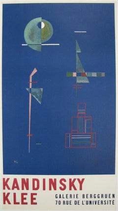 Vintage Gallerie Berggruen (after) Wassily Kandinsky, 1959