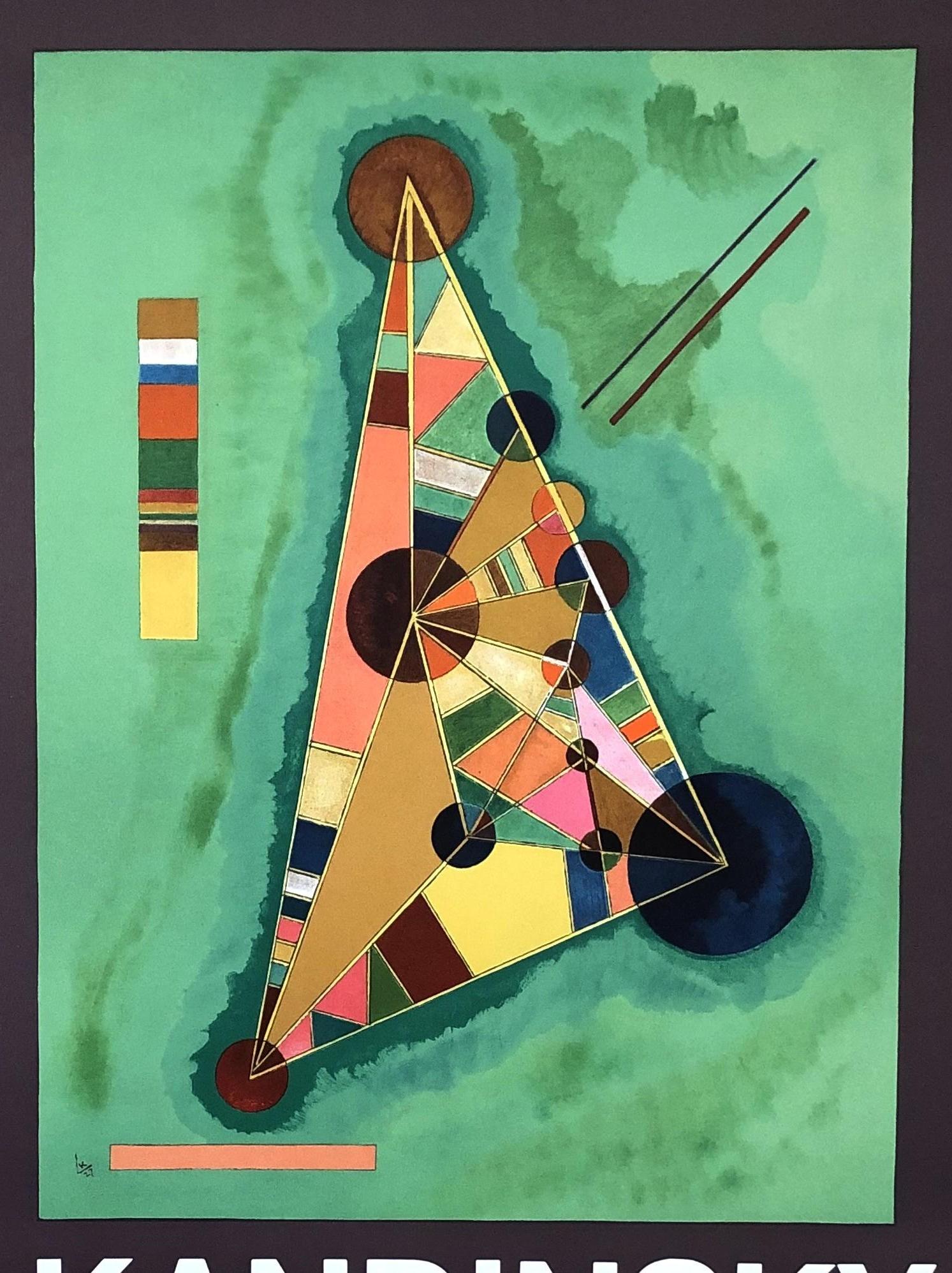 Geometric Composition - Lithographic Poster - Print by (after) Wassily Kandinsky