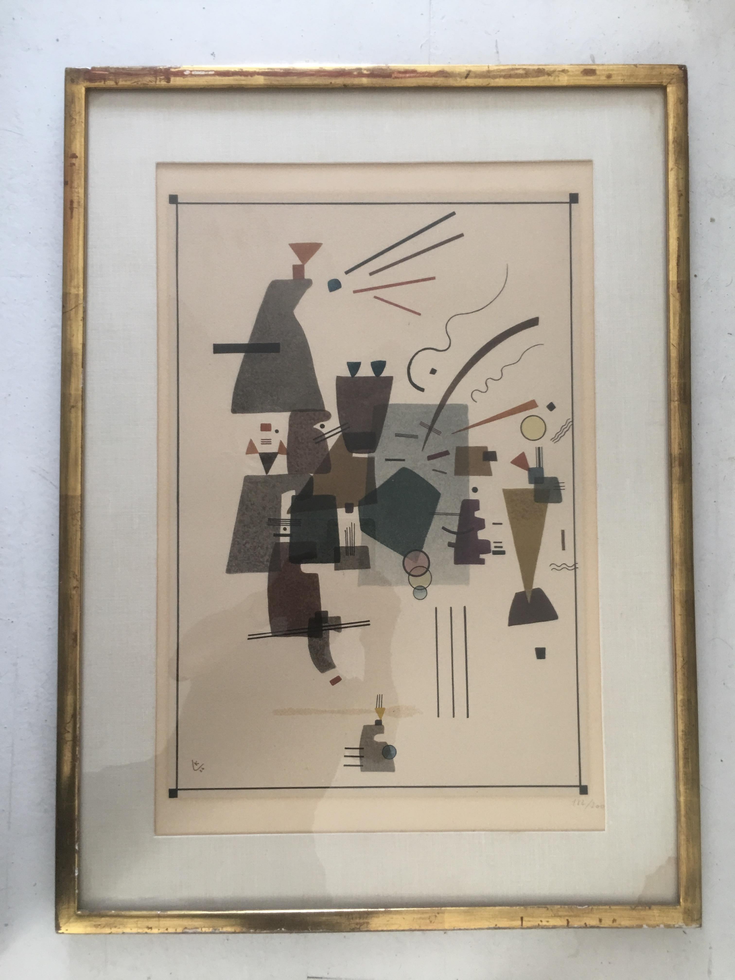 (after) Wassily Kandinsky Abstract Print - L'Umpere