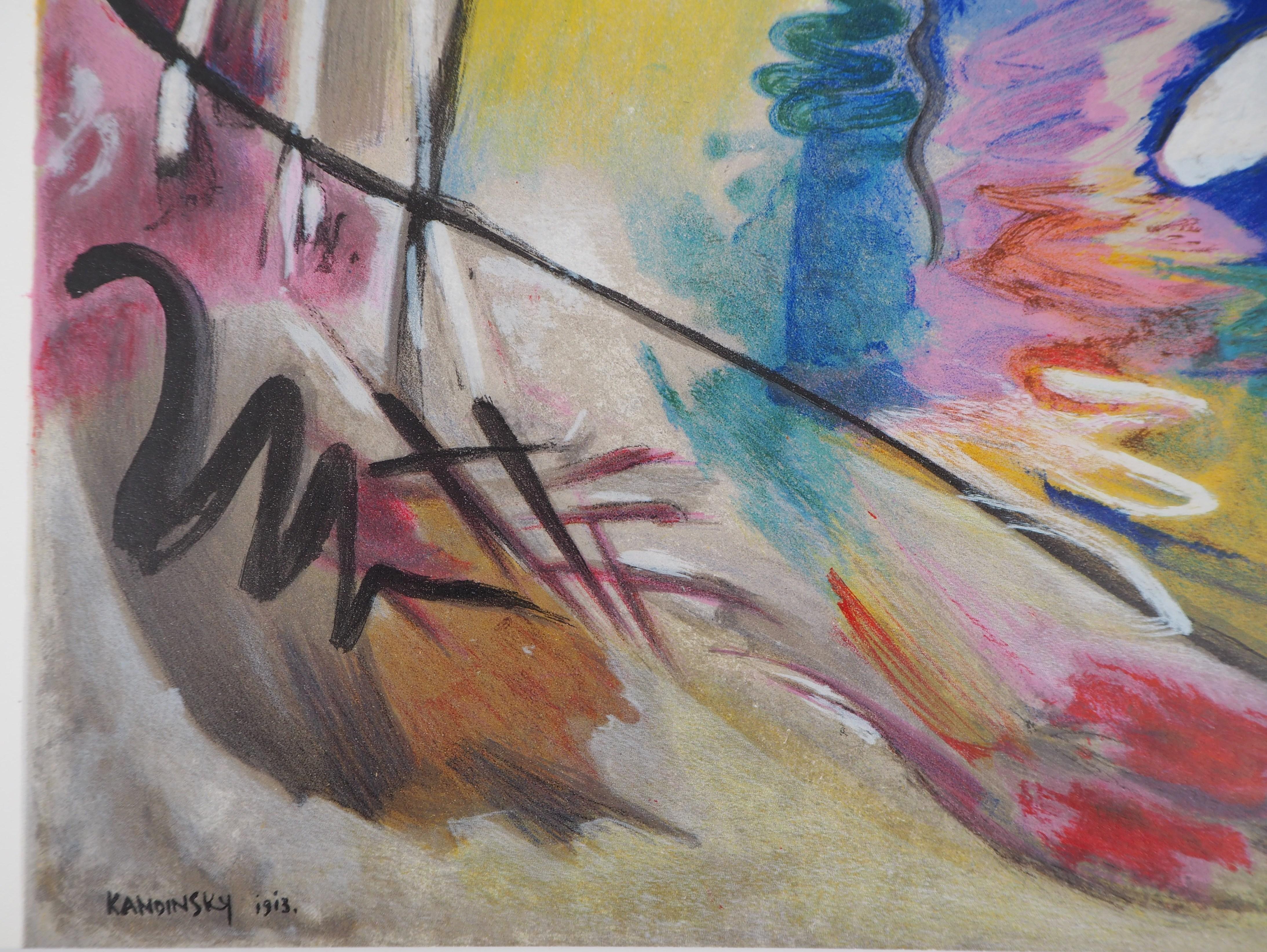 Surrealist Landscape - Lithograph, Maeght 1962 - Print by (after) Wassily Kandinsky