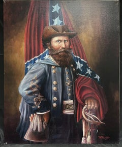 Portrait of James Ewell Brown Stuart American Civil War