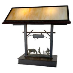 "After Work" Western Desk Lamp