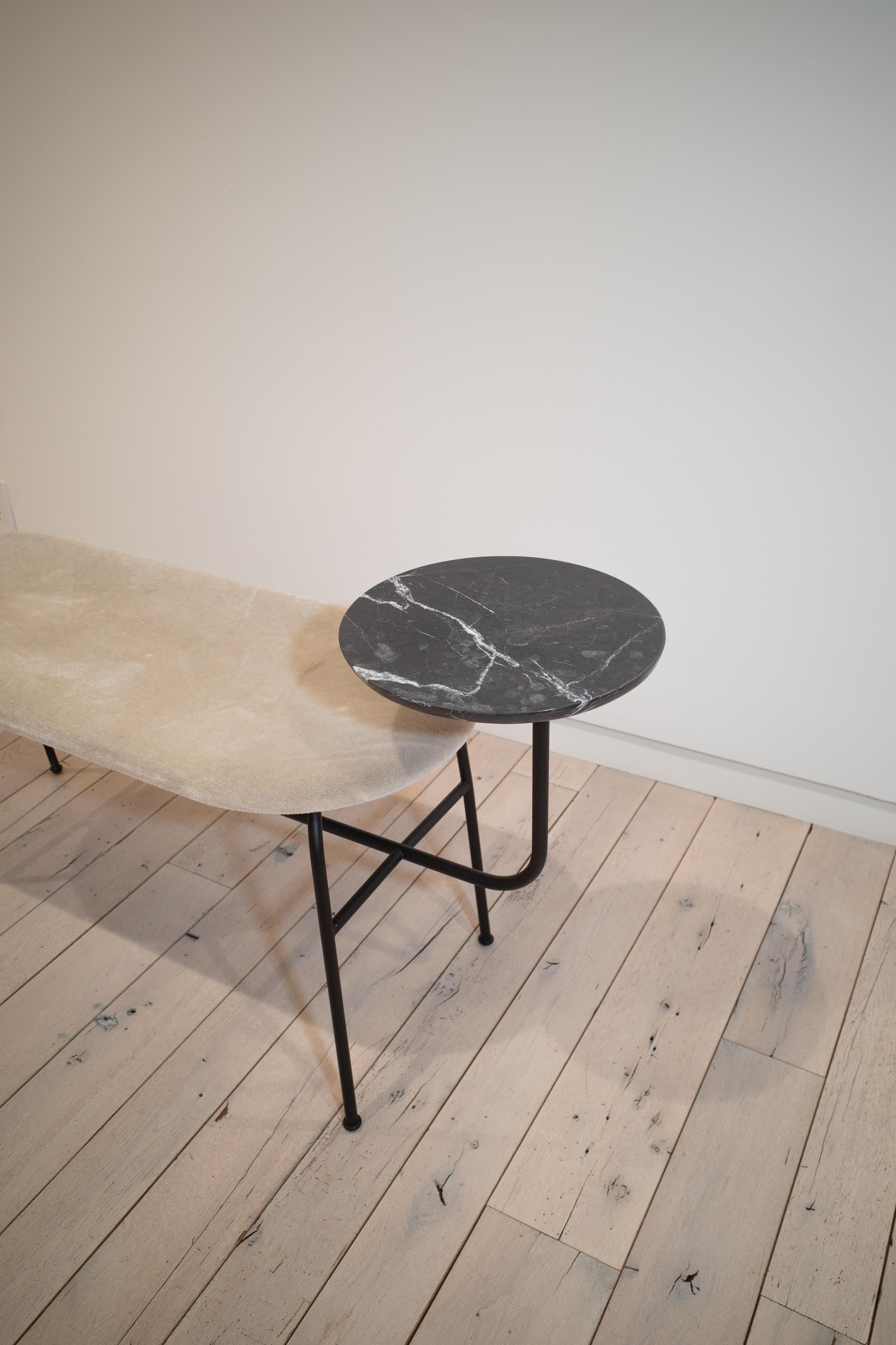Contemporary Afterbench in Suede by Audo Copenhagen (Denmark) For Sale