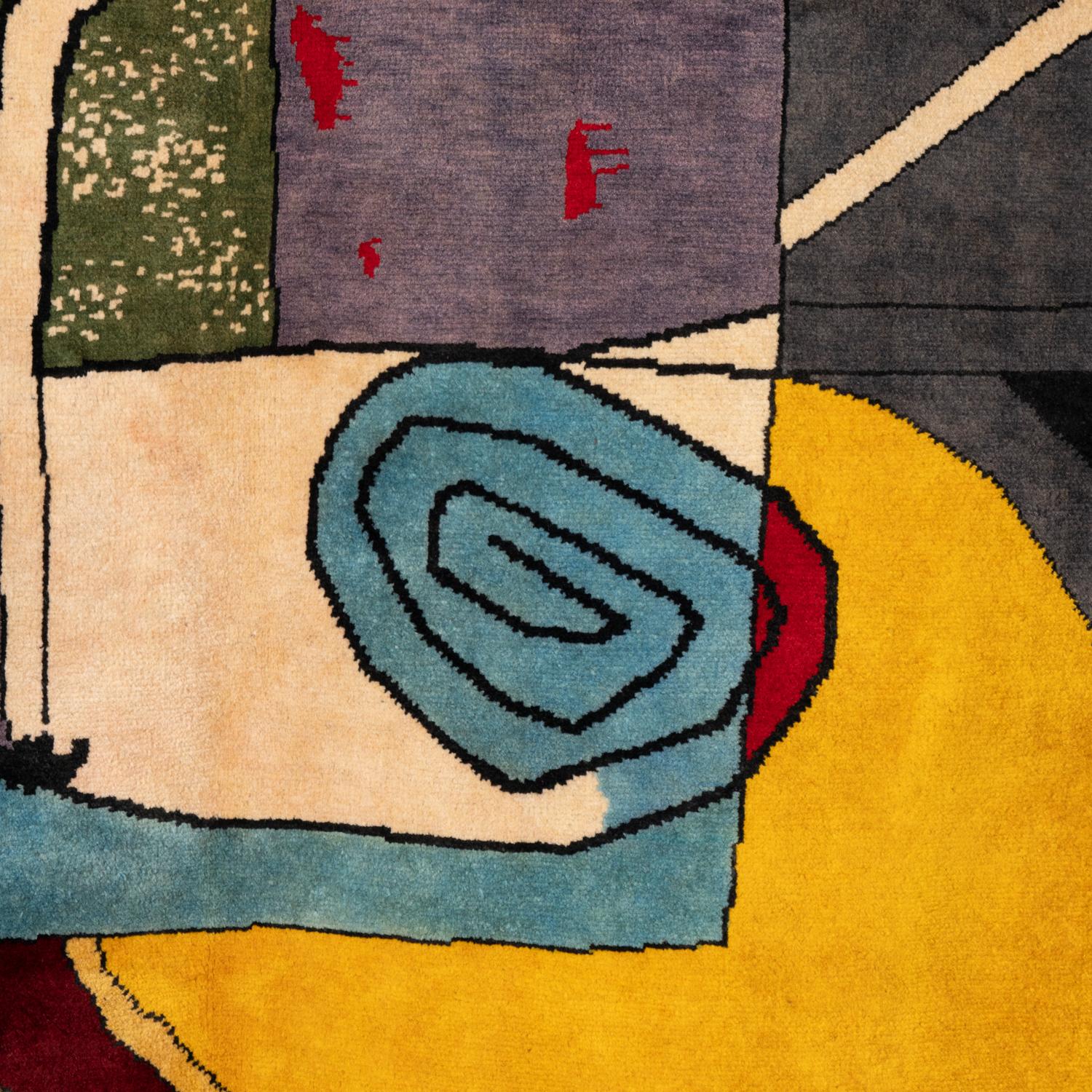 Nach	Le	Corbusier,	Teppich, oder	Wandteppich 