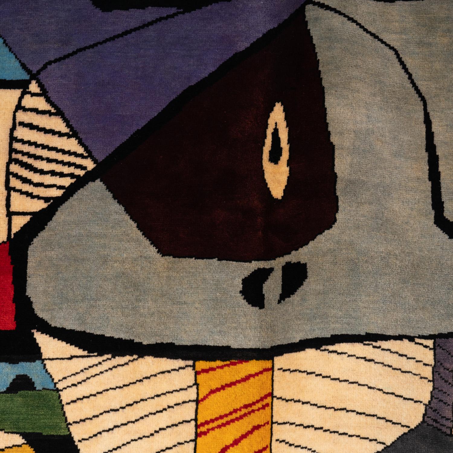 Mid-20th Century After	Le	Corbusier,	Rug, or	tapestry « Taureau	II ».	Contemporary	work For Sale