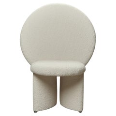 Afternoon Cream Bouclé Chair by Bohinc Studio