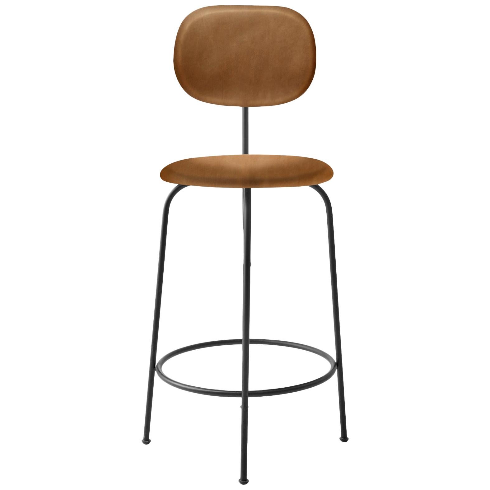 Afteroom Bar Chair Plus, Bar Chair in Cognac Leather