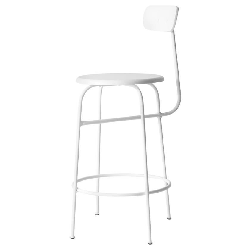 Afteroom Counter Chair, White For Sale