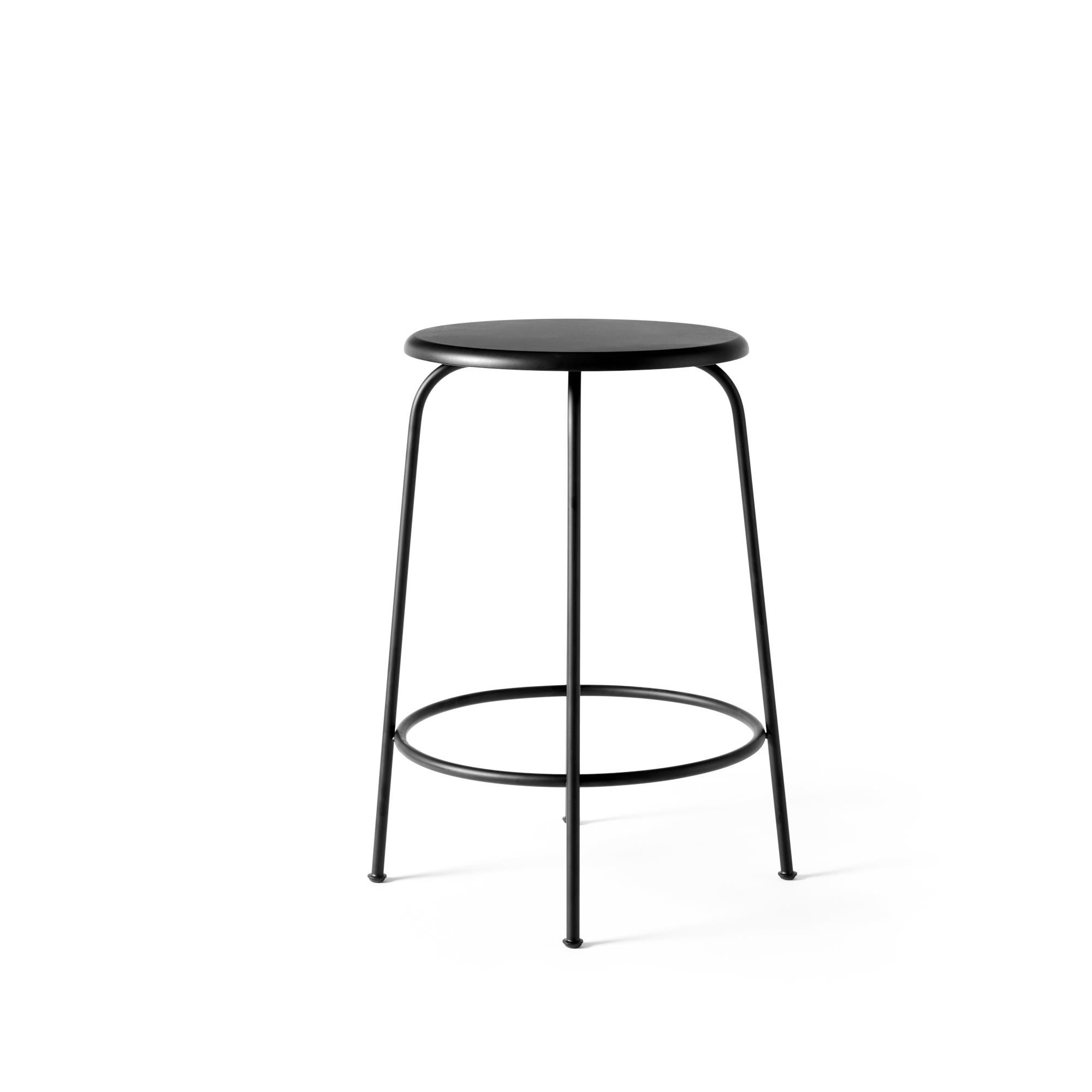 A study of unity between functionalism and minimalism, the Afteroom stool is the ultimate expression of the Bauhaus-inspired Afteroom series. It is a stool cut back to the absolute necessities, yet it still operates as an integral part of an overall