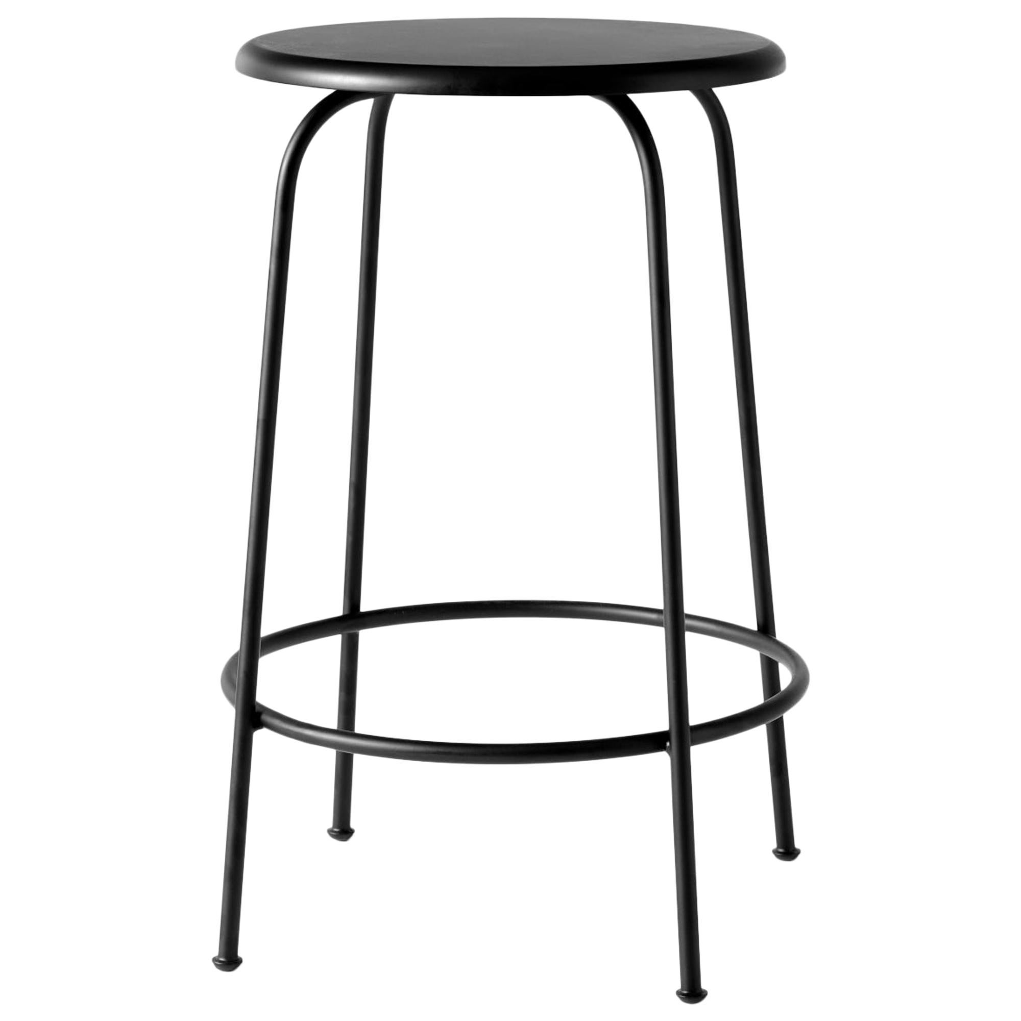 Afteroom Counter Stool, Black Wood For Sale