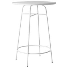 Afteroom Counter Table, Laminate, White