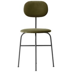 Afteroom Dining Chair Plus, Black Legs, City Velvet CA7832/031 
Earth

