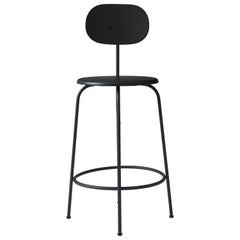 Afteroom Plus, Counter Chair , Black Wooden Seat & Back