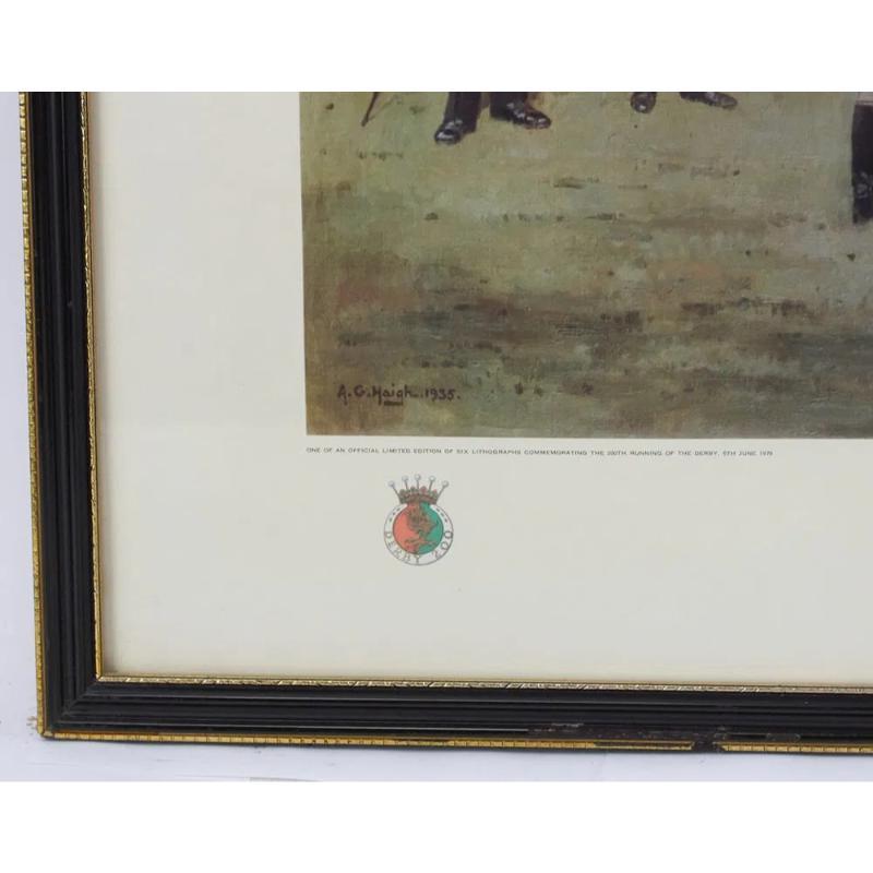 Bahram vincitore del Derby Stakes, 1935 di A.G. Haigh (1870-1963) Provenienza: Th in vendita 6