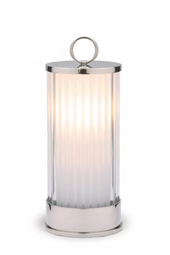 Acorn Lantern in Silver Plated Brass