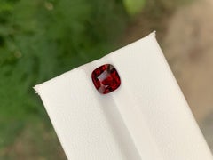 AGA Certified 1.70 Carat Natural Loose Burmese Red Spinel Gemstone