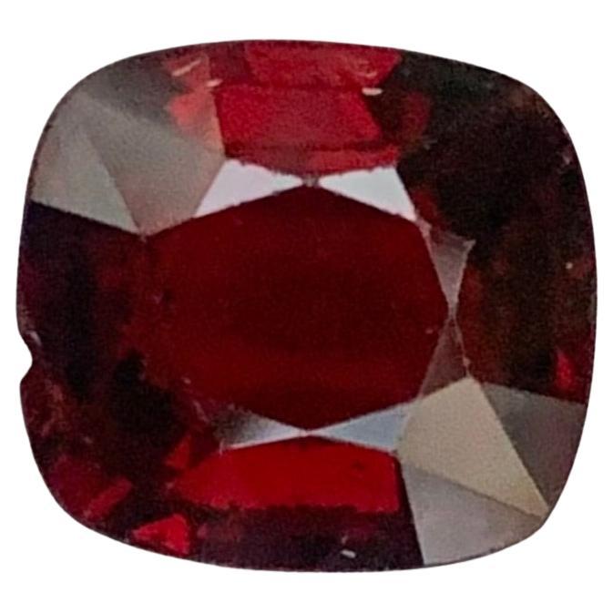 Gemma di spinello rosso birmano sciolto naturale certificata AGA da 1,79 carati