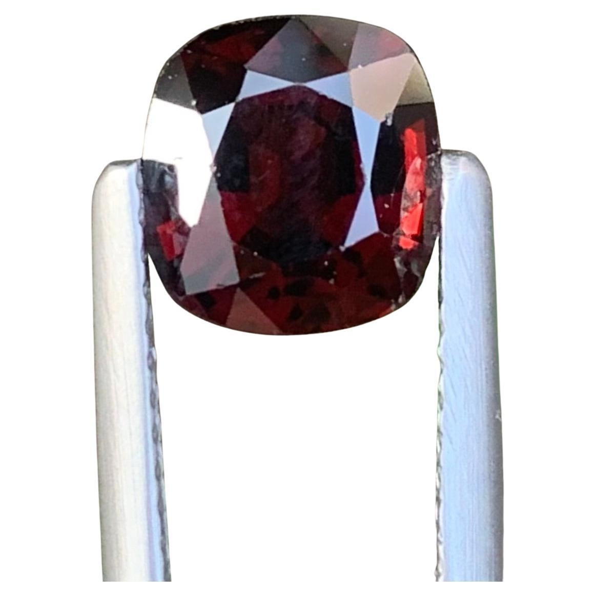 AGA Certified 1.98 Carat Natural Loose Burmese Spinel Gemstone For Jewellery