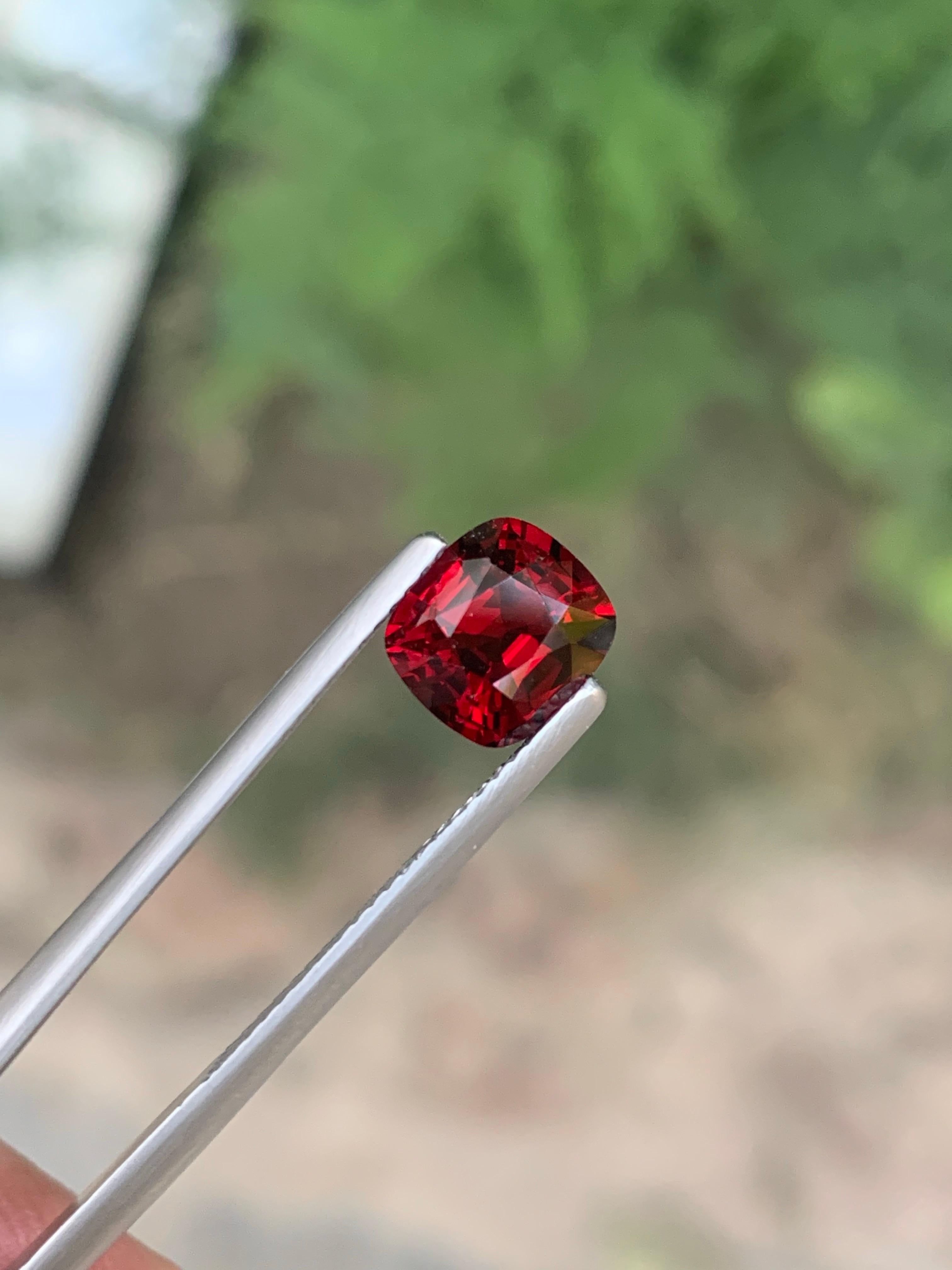 da uomo o donna Spinello birmano sciolto naturale certificato AGA da 2,07 carati proveniente dal Myanmar in vendita