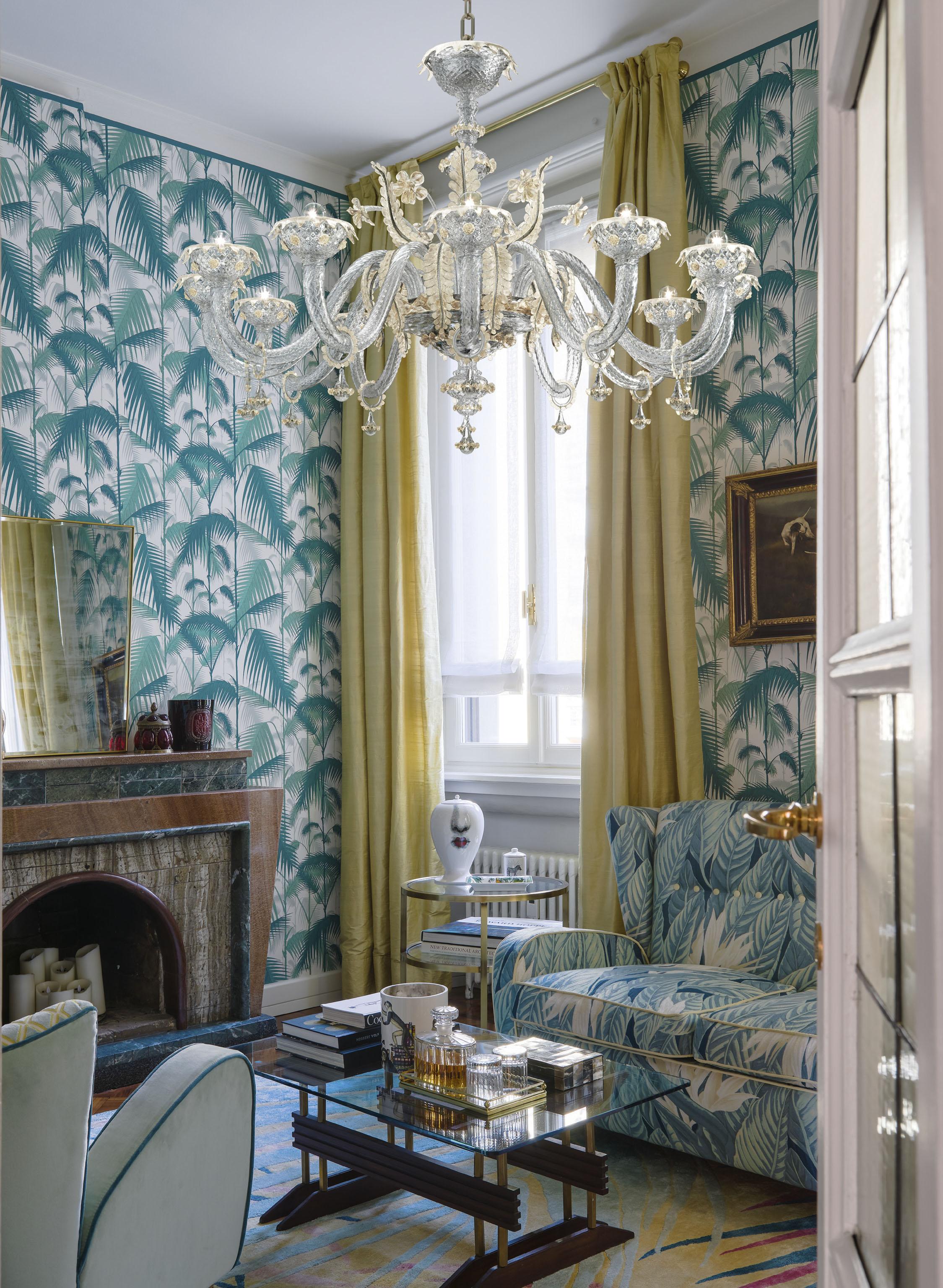 Agadir 5384 12 Kronleuchter aus Glas:: von Barovier&Toso im Zustand „Neu“ in Venice, IT