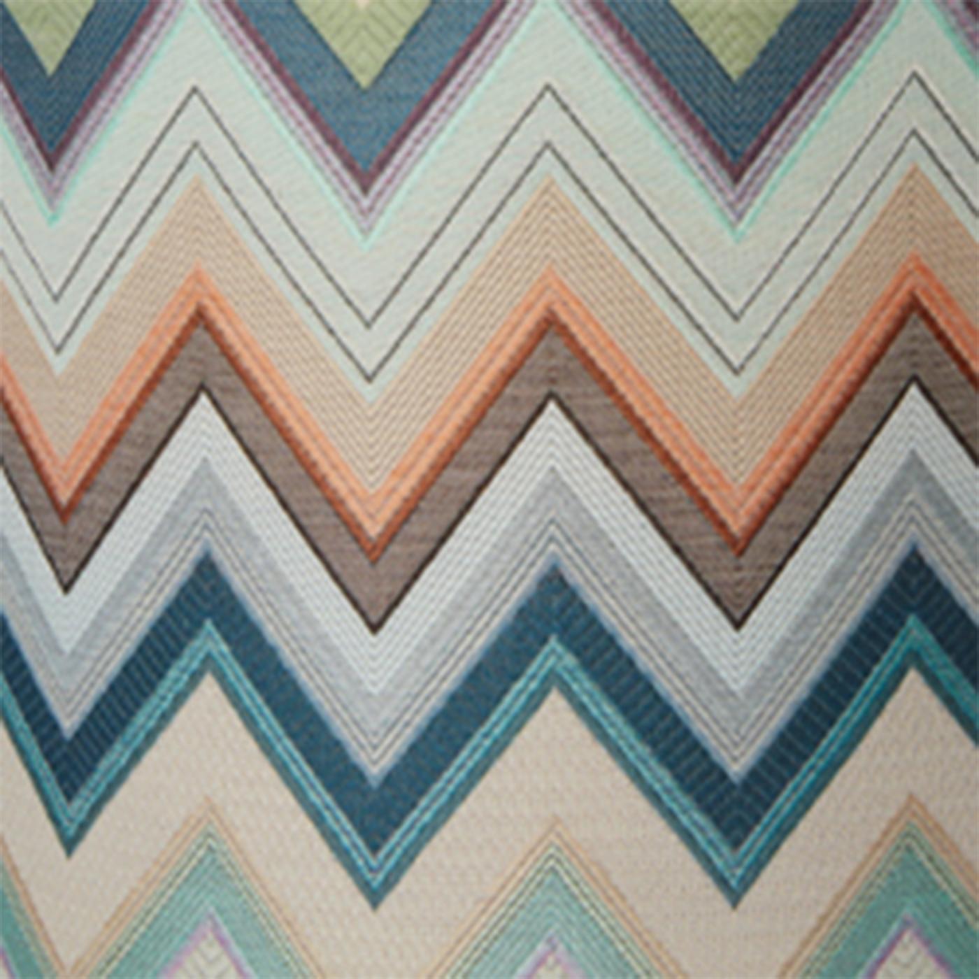 Textile Pouf cylindrique à motif de chevrons Agadir de la collection Missoni Home en vente