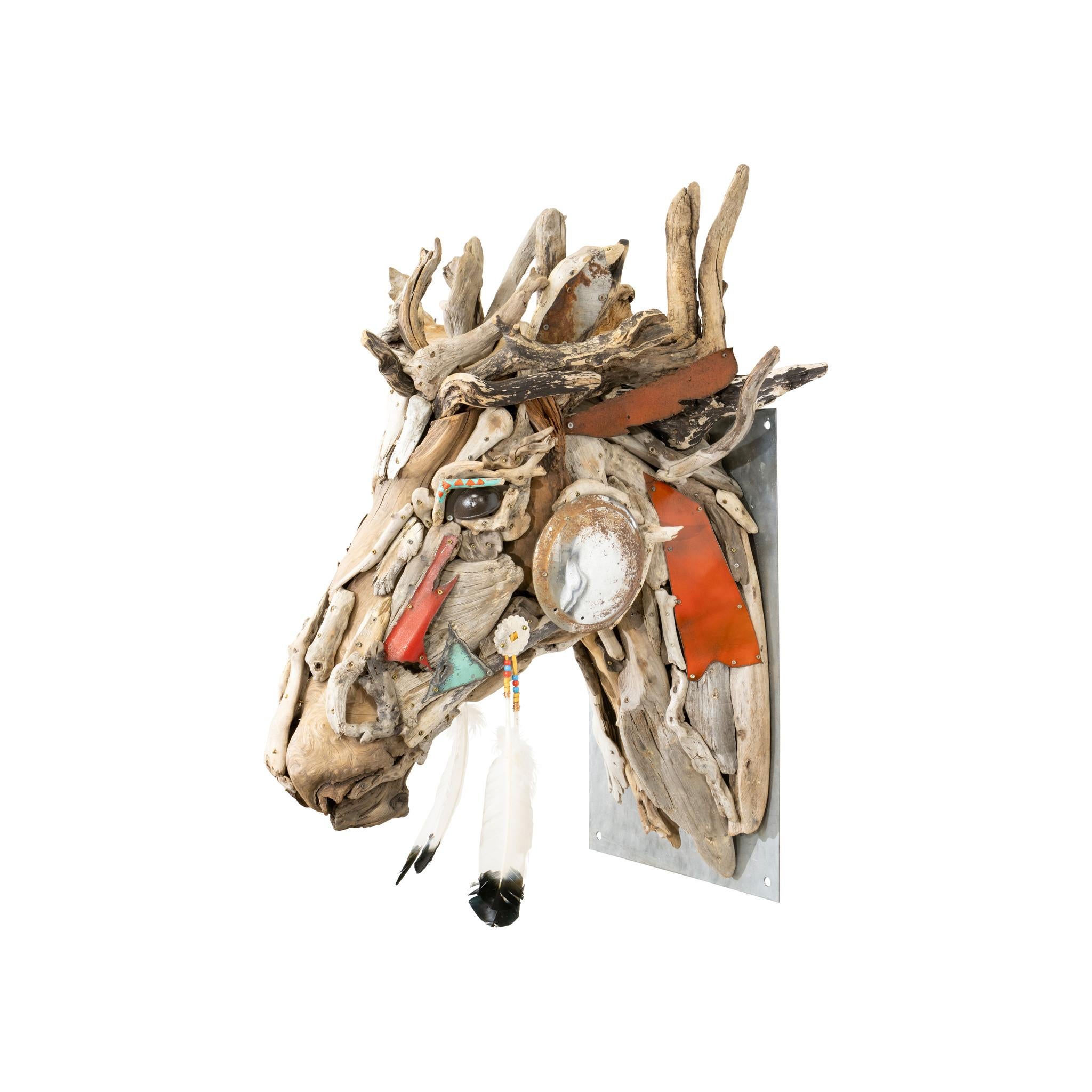 Scultura in legno di palude 