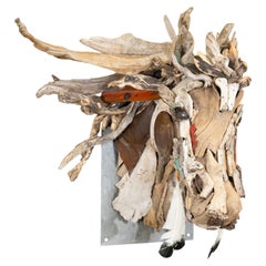 Used "Against the Wind" Driftwood Sculpture by Tina Milsavljevich