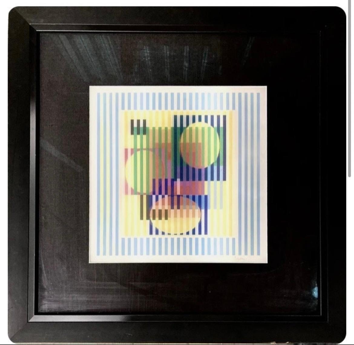 “Agamograph” - Print by Agam Yaacov