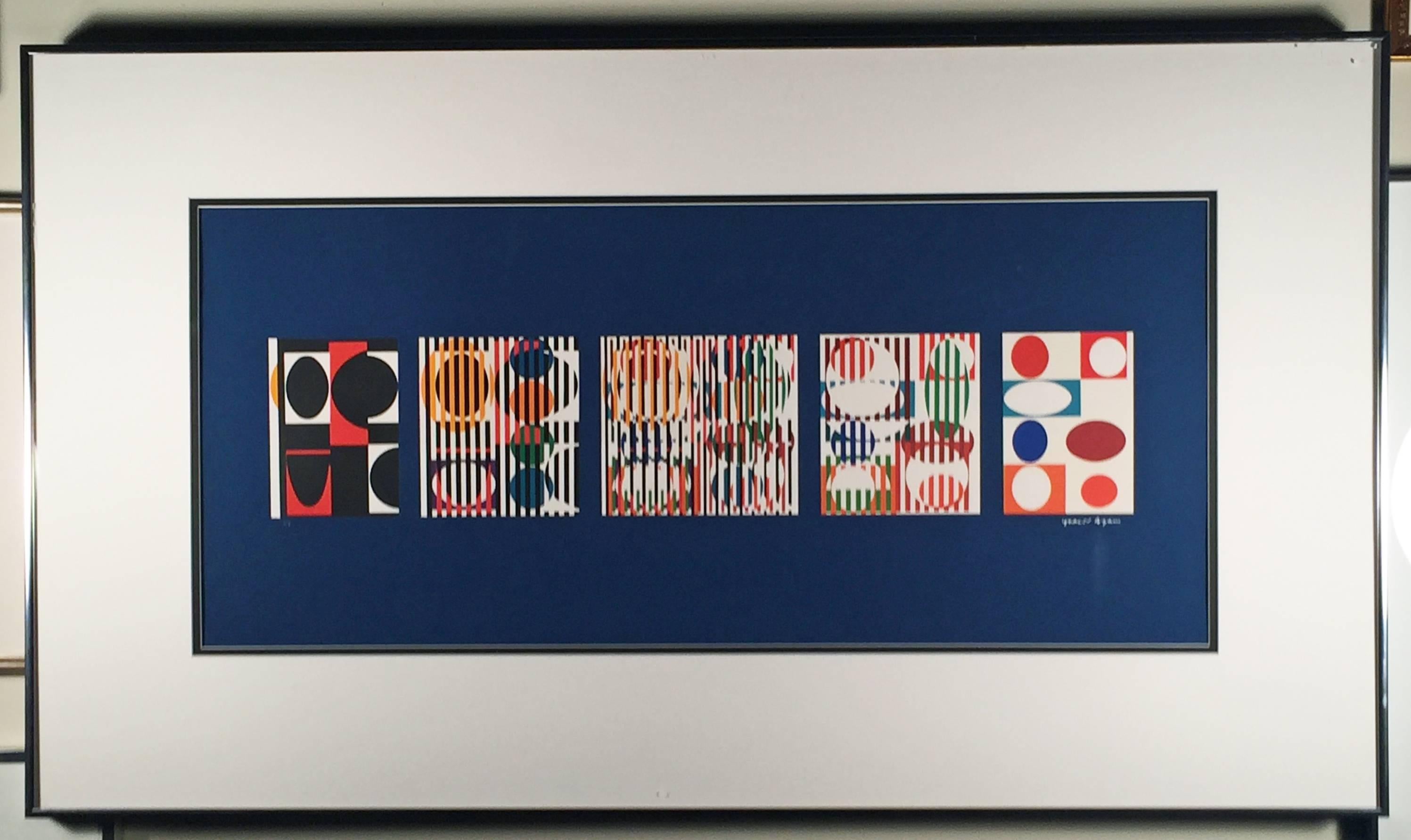 AGM 167 - Print by Yaacov Agam