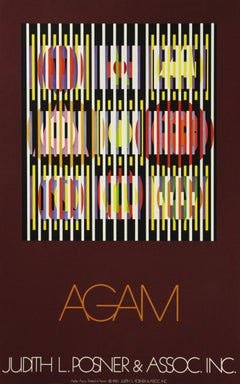Yaacov Agam-Poster-Atelier Arcay. Printed in France. 