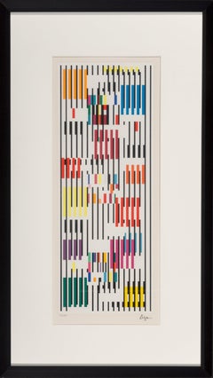 Yaacov Agam 
Untitled
 Limited Edition, Signed Abstract Geometric Print