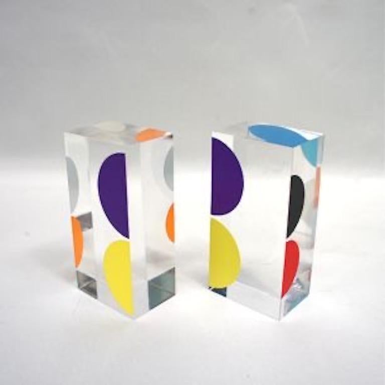 Yaacov Agam Abstract Sculpture - Rendez-Vous lll