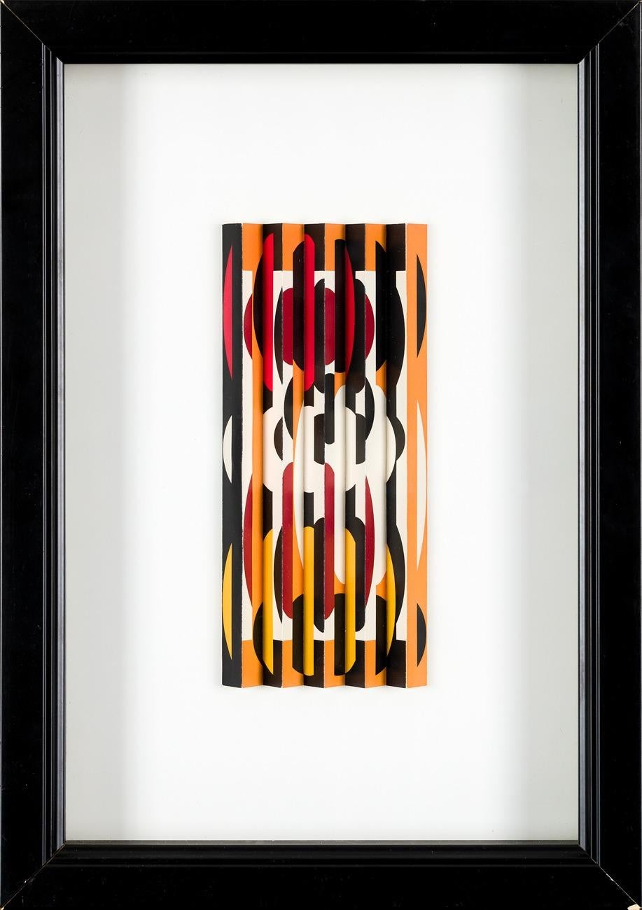 Yaacov Agam, sculpture originale, art cinétique, années 1960, artiste international, artiste israélien, art israélien