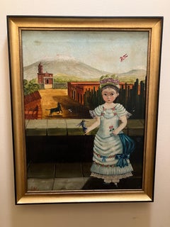 Agapito Labios Girl with Birds