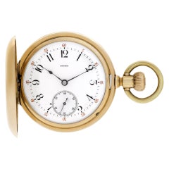 Used Agassiz Pocketwatch 18k Manual Watch