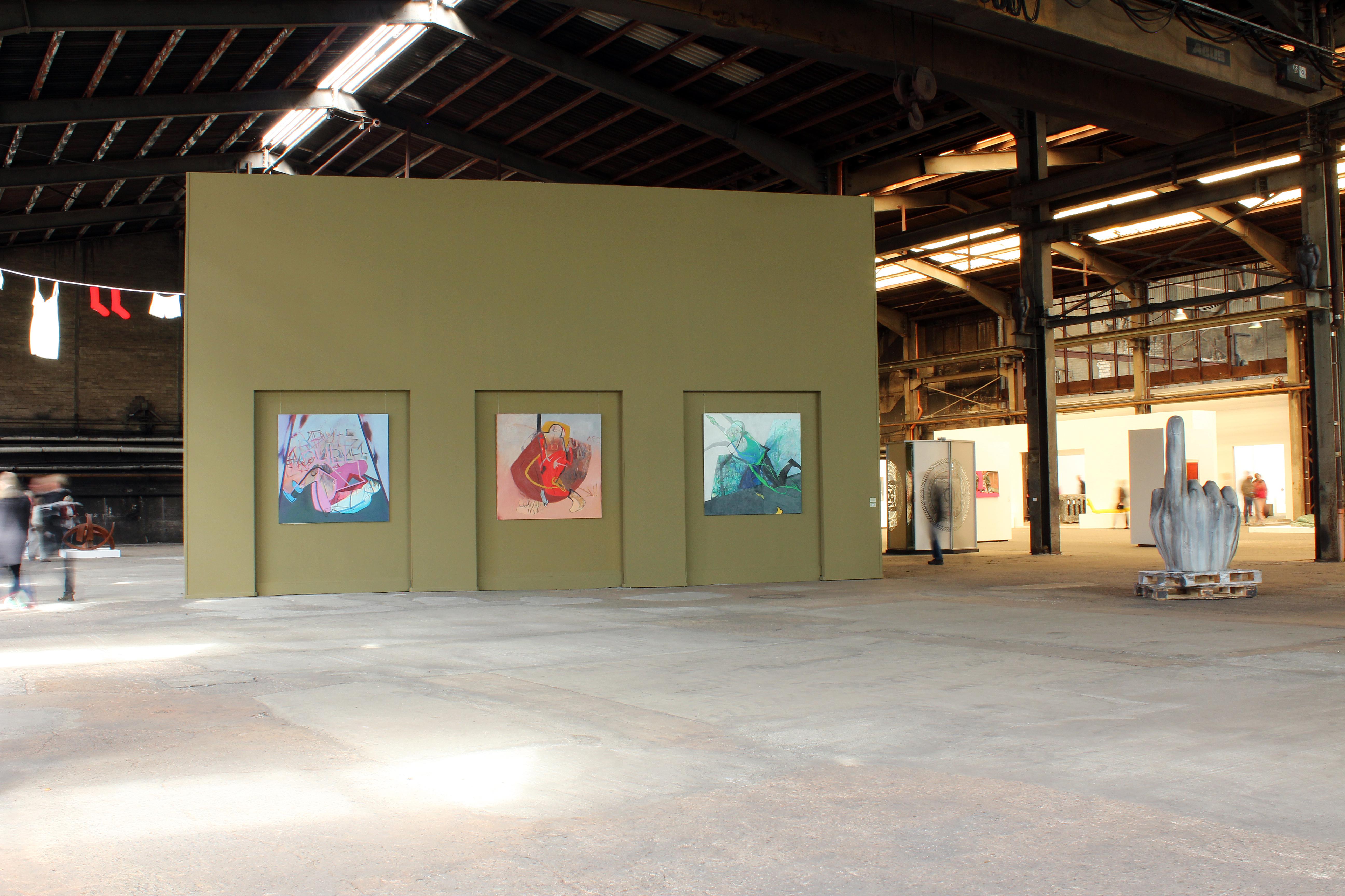 COWARD - Pittura astratta moderna contemporanea - Painting Astratto di Agata Czeremuszkin-Chrut